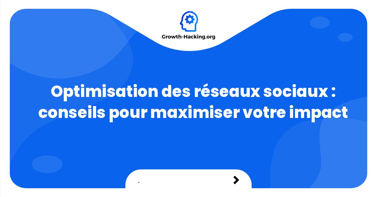 Optimisation Des R Seaux Sociaux Conseils Pour Maximiser Votre Impact