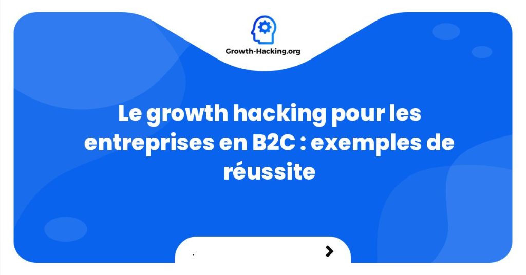 Le growth hacking pour les entreprises en B2C : exemples de réussite