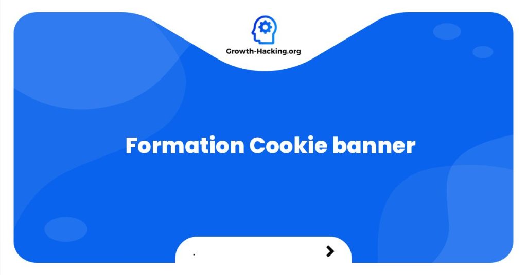 Formation Cookie banner