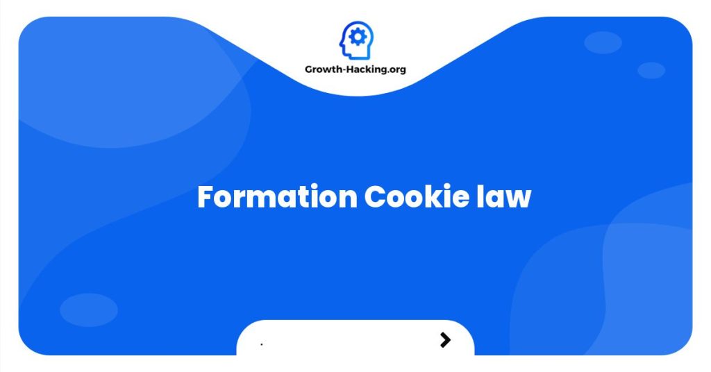 Formation Cookie law