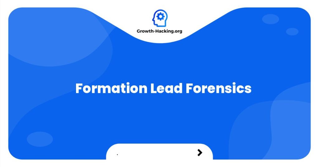 Formation Lead Forensics