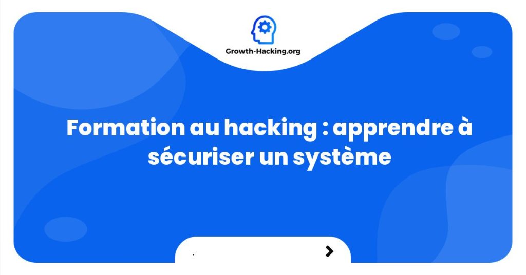 Formation au hacking : apprendre à sécuriser un système