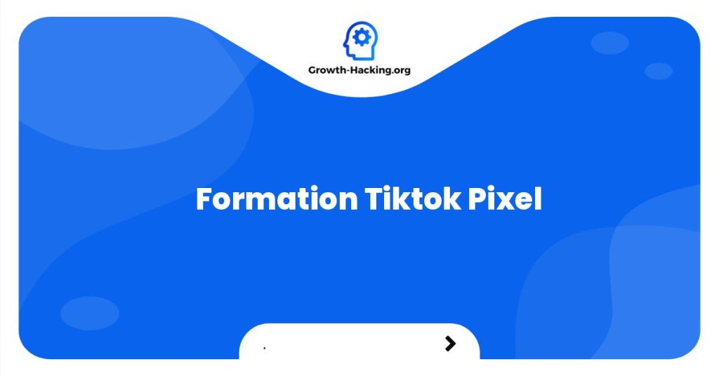 Formation Tiktok Pixel